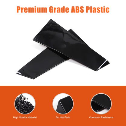 Glossy Black anti-wind buffeting deflector Trim For Corvette C8 Coupe 2026 US 20