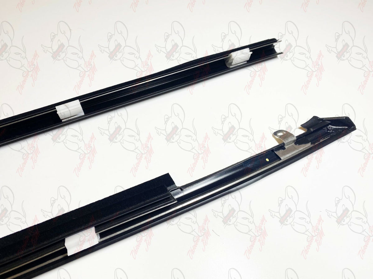 HONDA CRX EF8 EF9 SIR Genuine Front Door Window Molding Right & Left Set OEM 9