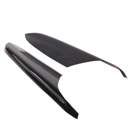 Real Carbon Fiber Car Door Armrest Cover Trim For Corvette C8 Z51 Z06 20-23 US 12