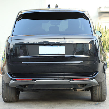 Glossy Black ABS Tailgate Trunk Handle Cover Trim For Range Rover Vogue 2023-24 15