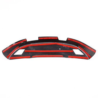 Forged Carbon Fiber Inner Rearview Mirror Base Cover Trim For Corvette C7 14-19 14