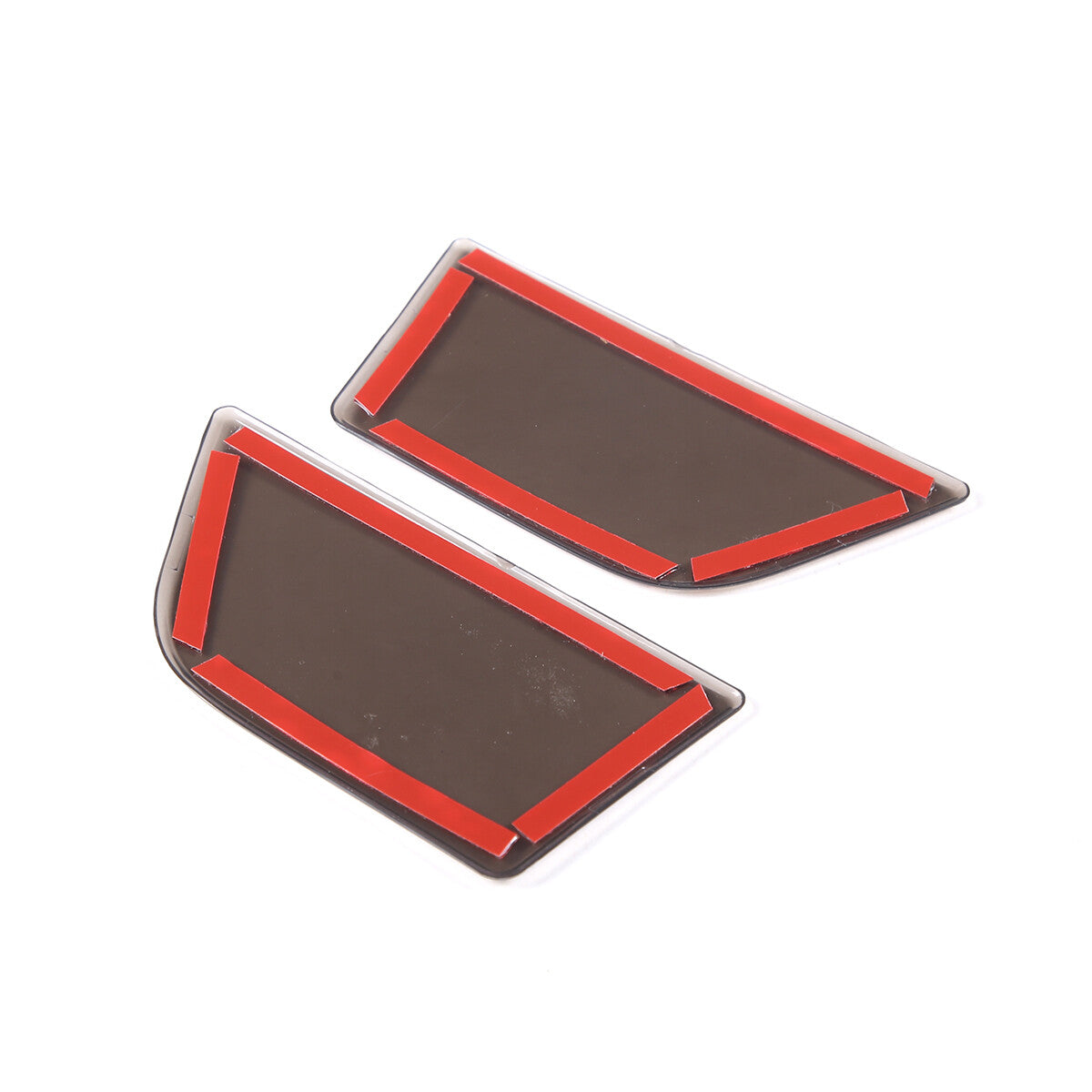 Smoked Black Front Rear Tail Light Emblem Cover Trim For Ford Maverick 2022-2024 57
