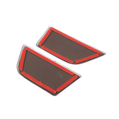 Smoked Black Front Rear Tail Light Emblem Cover Trim For Ford Maverick 2022-2024 57
