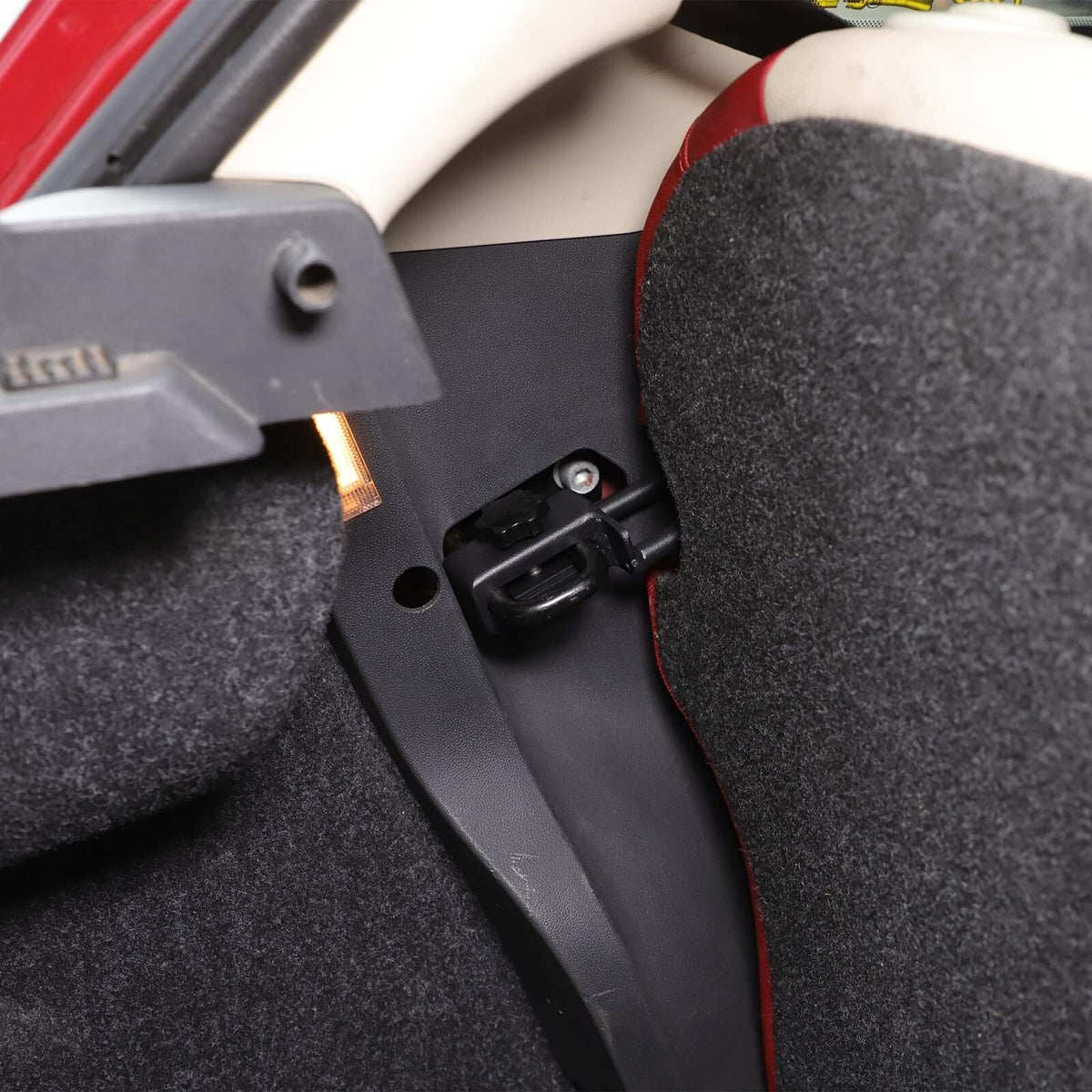 Steel Rear Seat Backrest Adjustment Upright Bracket Trim For Fiat 500 2007-15 1
