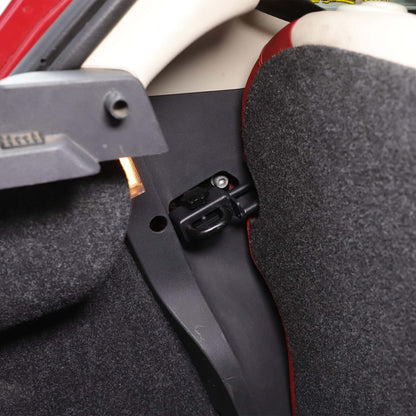 Steel Rear Seat Backrest Adjustment Upright Bracket Trim For Fiat 500 2007-15 1