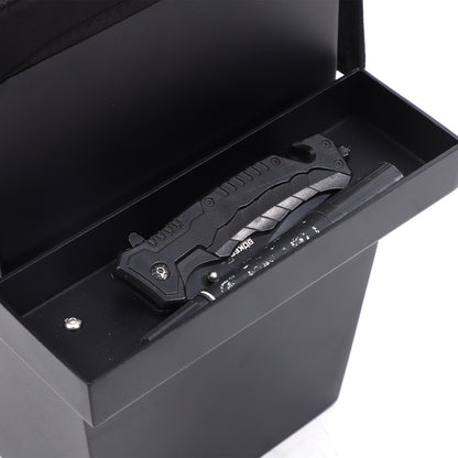 Steel Center Console Armrest Safe Storage Box w Lock For Toyota FJ Cruiser 07-21 6