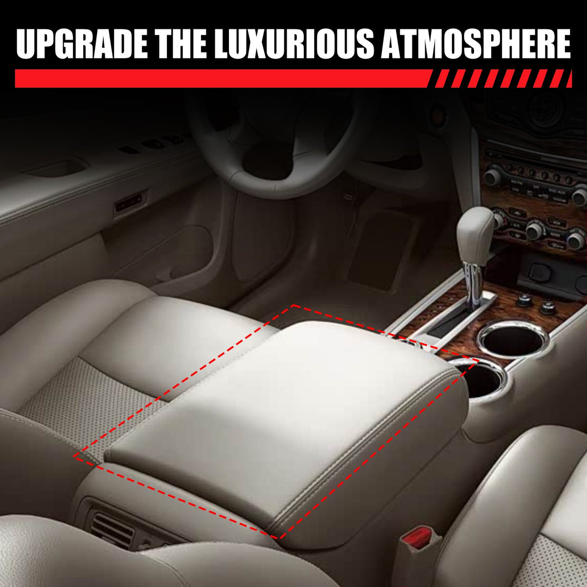 Center Console Safe Gun Storage Lock Box W/ Tray For Nissan Pathfinder 2013-18 14