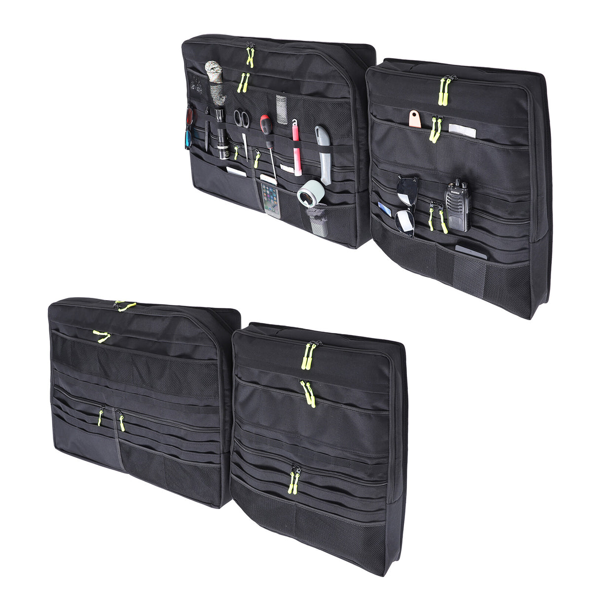 Tailgate Rear Trunk Storage Bag Organizer For Toyota Land Cruiser LC78 24+ US 4