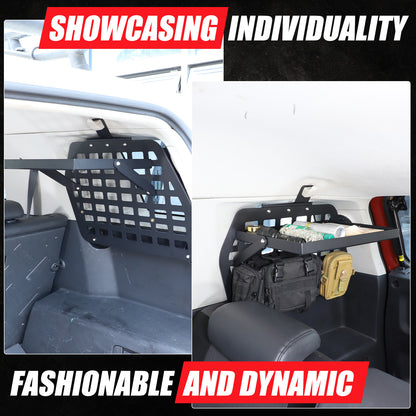 Trunk Right Side Window Storage Molle Panels For Toyota FJ Cruiser 2007-21 US 20