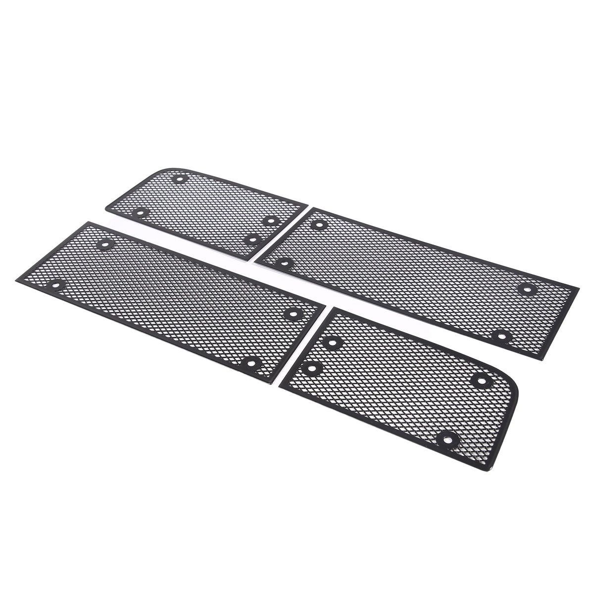 Front Grille Guard Side Vent Intake Mesh Grille Insert For Corvette C6 05-13 16