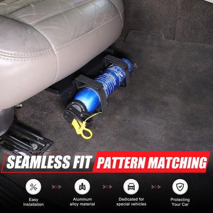 Black Alloy Passenger Seat Fire Extinguisher Bracket For Hummer H2 2003-2009 US 12