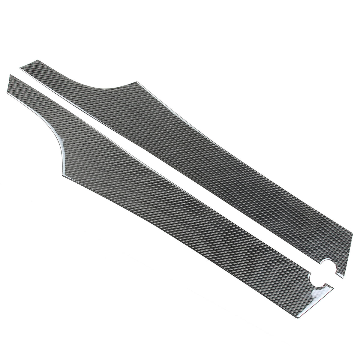 Carbon Fiber Interior Door Upper Panel Trim Sticker For Corvette C6 2005-2013 9