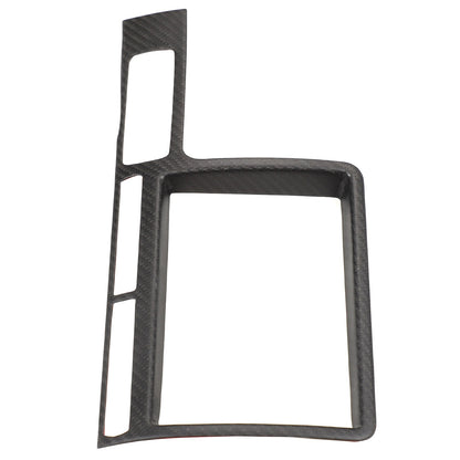 Matte Real Carbon Fiber Center Console Navigation Trim For Nissan GTR R35 08‑16 7