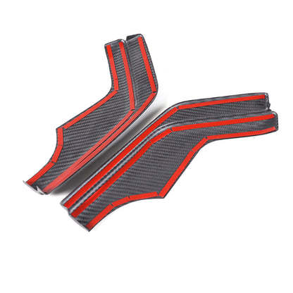 Forged Carbon Fiber Center Console Dashboard Cover Trim For Corvette C8 2020-26 4