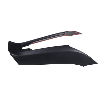 Matte Black Rear Wireless Charger Cover Waterfall For C8 Corvette Z06 Z51 20-26 13