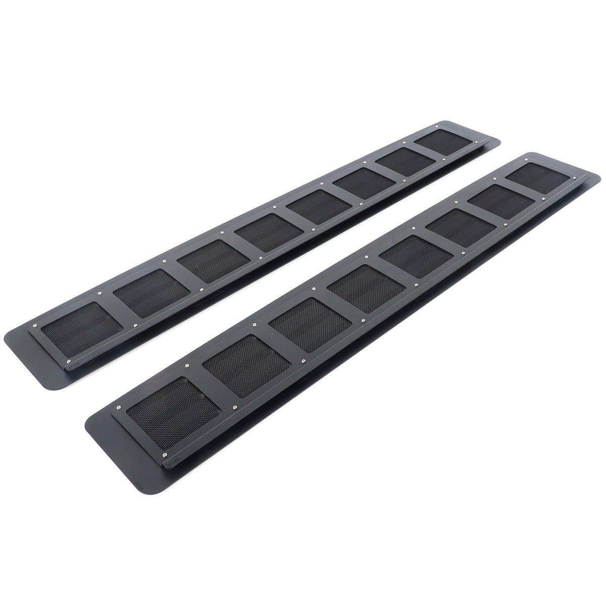 Alloy Rear Row Rear Window Louver Shutter Trim For Toyota Sienna XSE 2021+ US 6