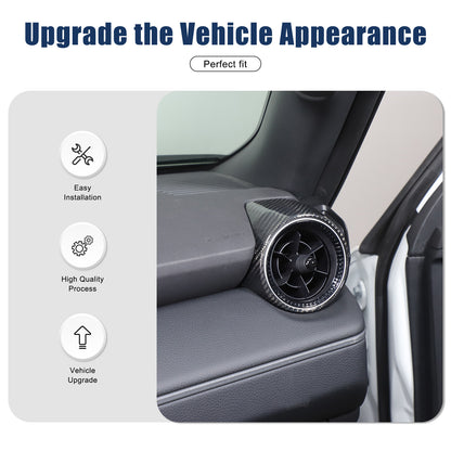 Real Carbon Fiber Side Air Outlet Trim for Toyota Land Cruiser Prado LC250 24+ 3