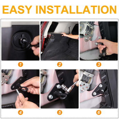 Aluminum Rear Seat Backrest Adjustment Bracket For Toyota FJ Cruiser 07-21 US 15