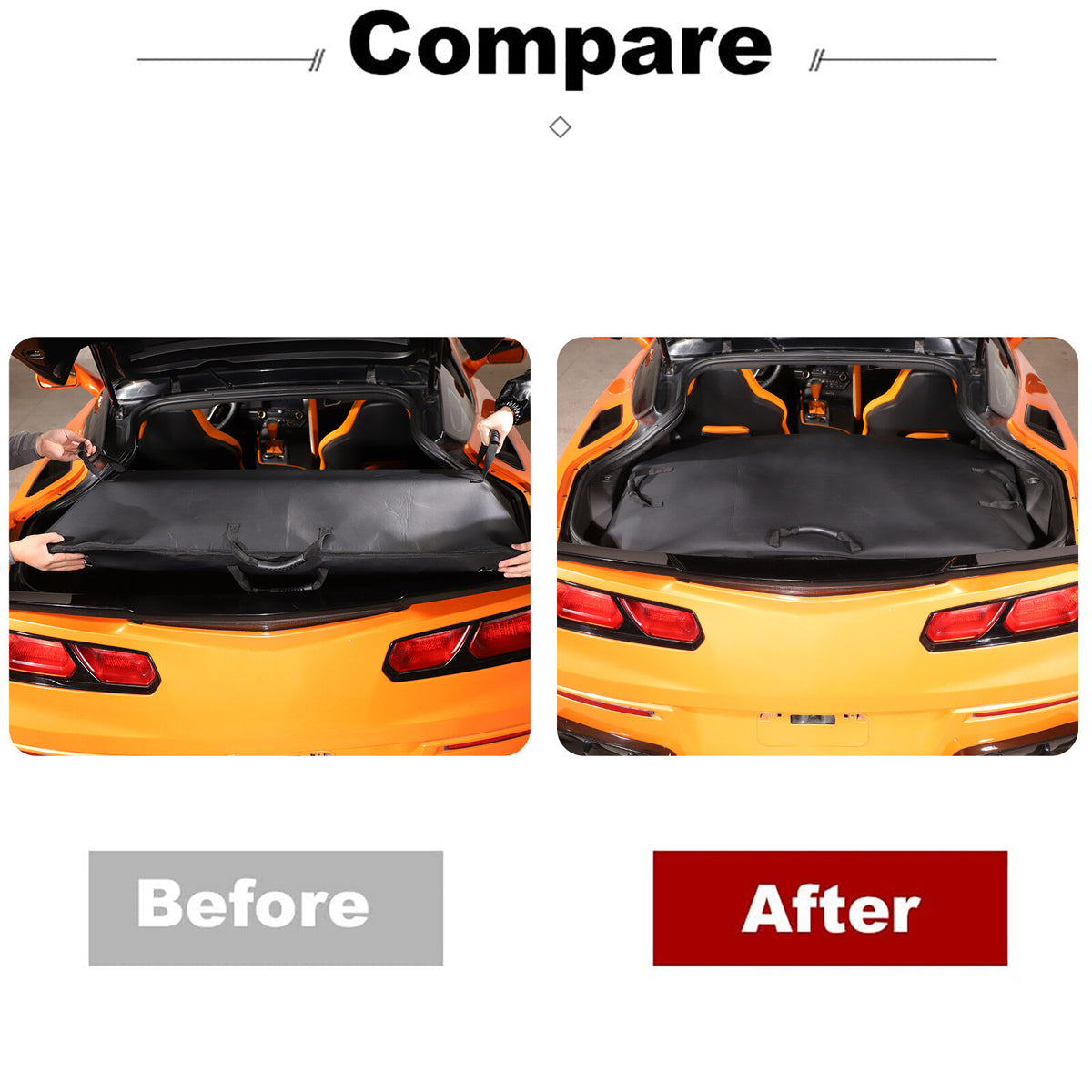 Targa Top Roof Panel Protection Storage Cover Bag For CORVETTE C7 14-2019 US 3