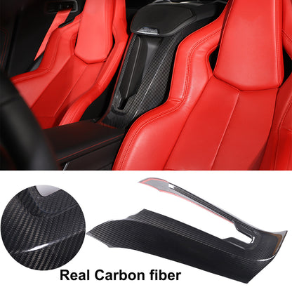 Real Carbon Fiber Interior Trim Cover For C8 Corvette Stingray Z51 Z06 Z07 20-25 10