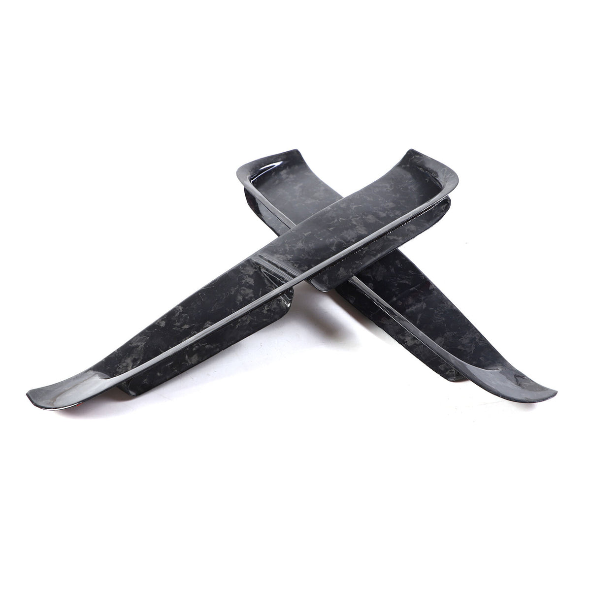 Forged Carbon Fiber Rear Side Fender Air Outlet Trim For Porsche Panamera 17-23 13