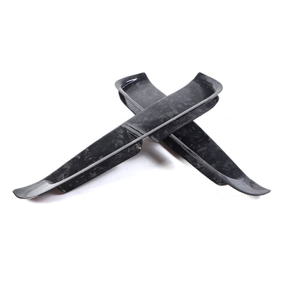 Forged Carbon Fiber Rear Side Fender Air Outlet Trim For Porsche Panamera 17-23 13