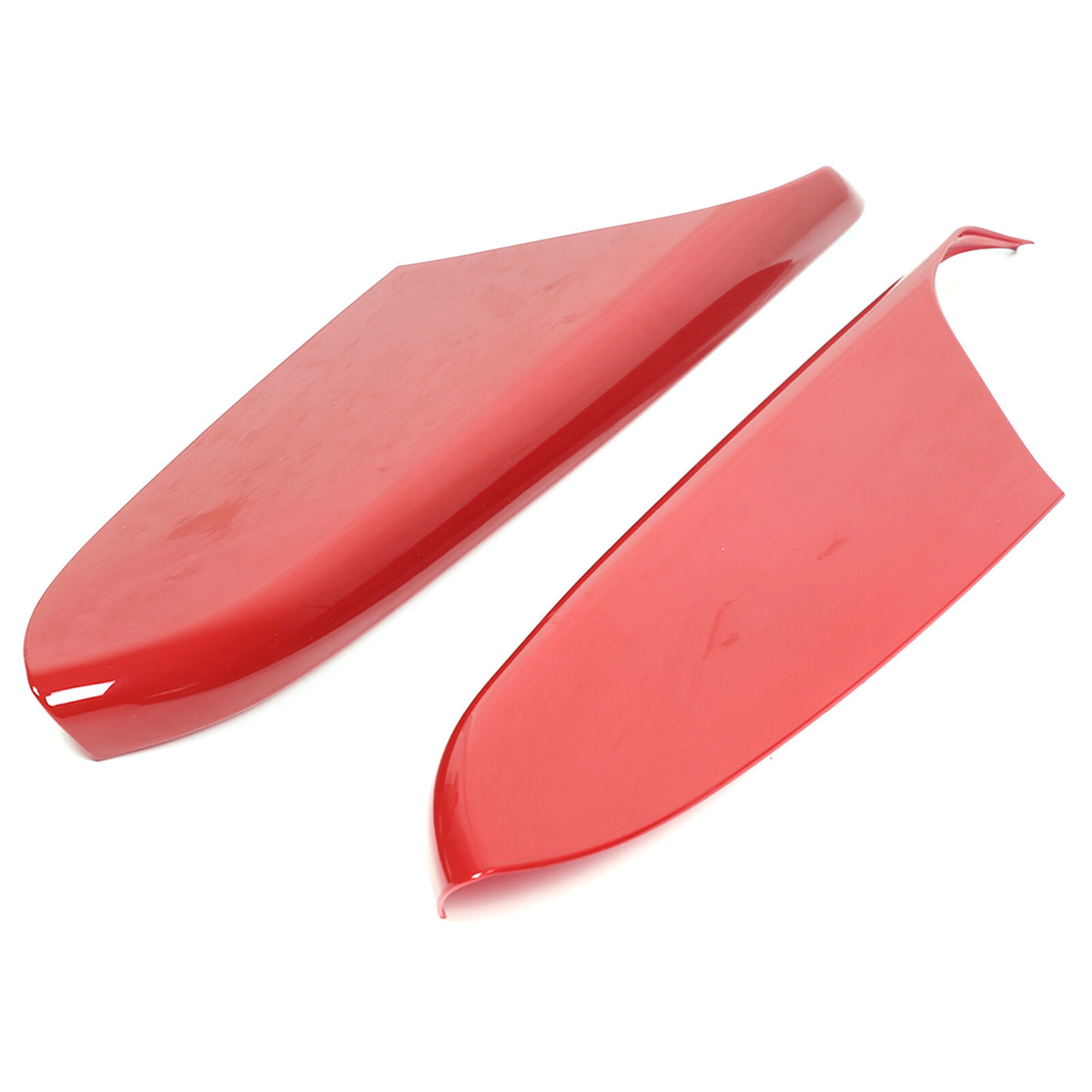 4pc Red ABS Interior Door Arnrest Panel Trim Cover Kit Set For Corvette C8 20-26 13