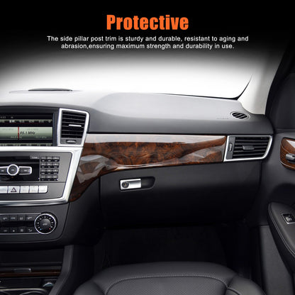 Carbon Fiber ABS Center Console Panel Trim For Benz ML W166/GL X166 2012‑2015 20