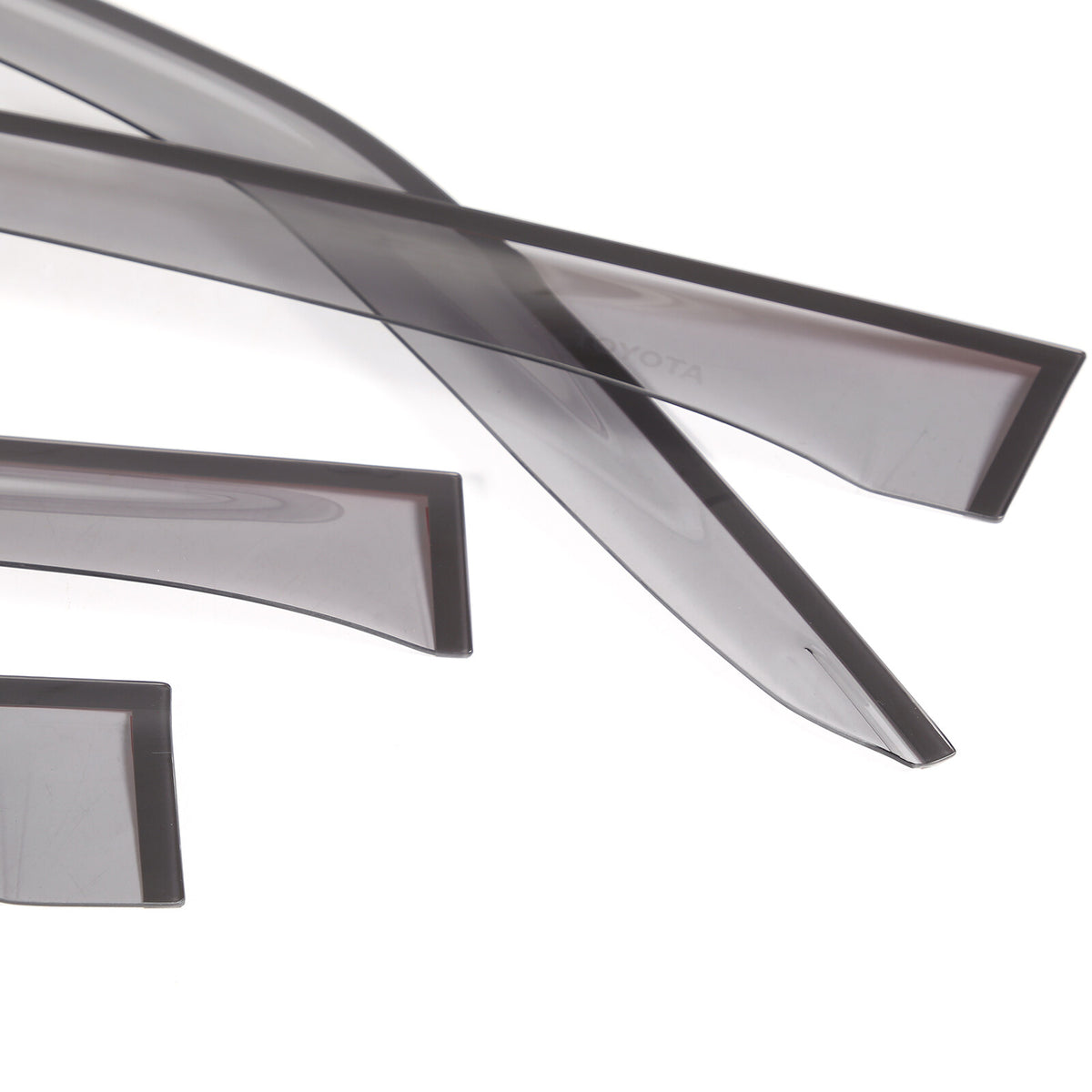 Window Rain Guards Visor Rain Guard Wind Deflector For Toyota Land Cruiser LC300 8