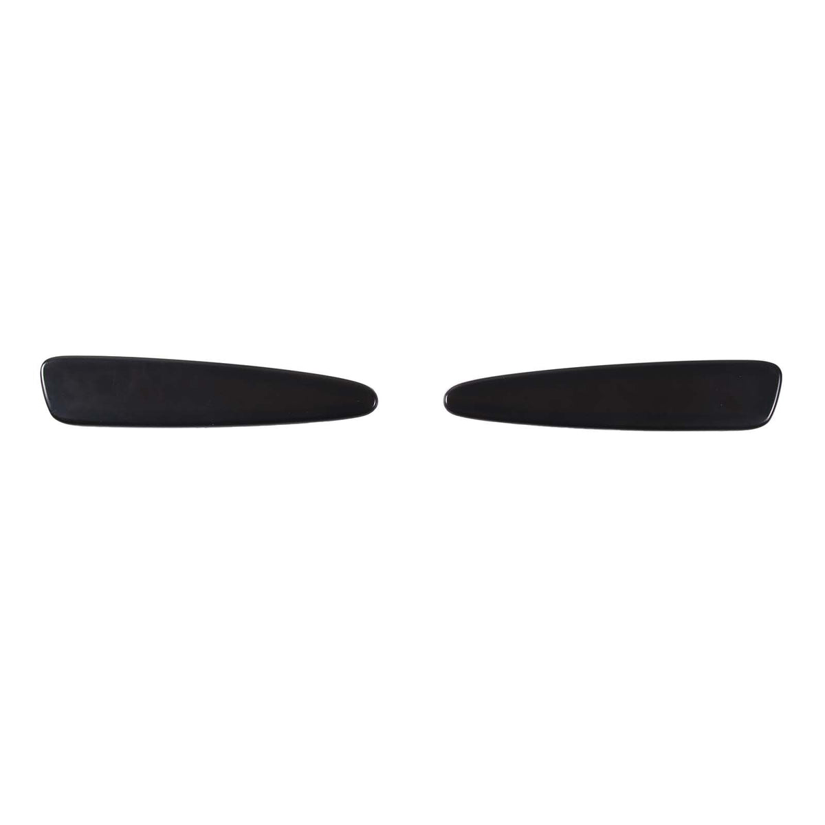 Smoked Black Front Headlight & Rear Tail Light Cover Trim For Corvette C6 05-13 45