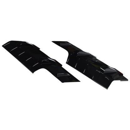 Glossy Piano Black ABS Rear Roof Spoiler Trim For Ford Maverick 2022+ 16