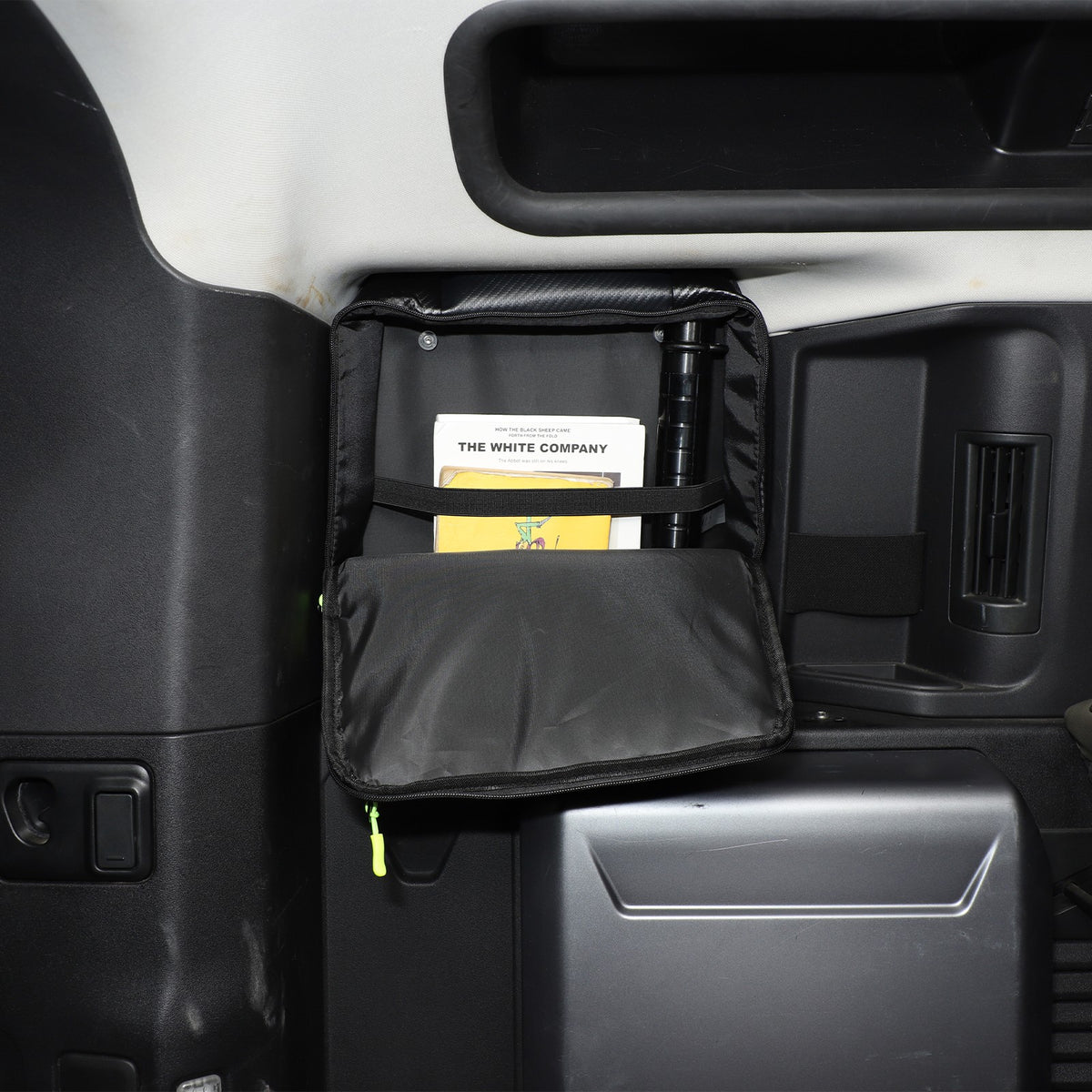 Carbon Fiber Pattern Trunk Side Window Bag For LR Defender 110 L663 2020+ 12