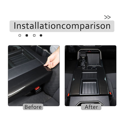 ABS Carbon Fiber Interior Set Cover Trim Kit For Toyota Tundra Sequoia SR 22+ - Styles 1-5 71