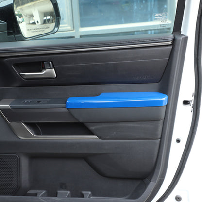 Blue ABS Side Window Door Armrest Trim Strip For Toyota Tundra 2022-2026 7