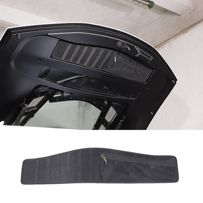 Black Rear Trunk Cover Storage Cargo Board Cover Shade For Corvette C8 20-26 US 4
