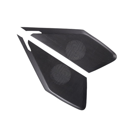 Matte Real Carbon Fiber Interior Exterior Trim Cover For Corvette C8 2020-25 117