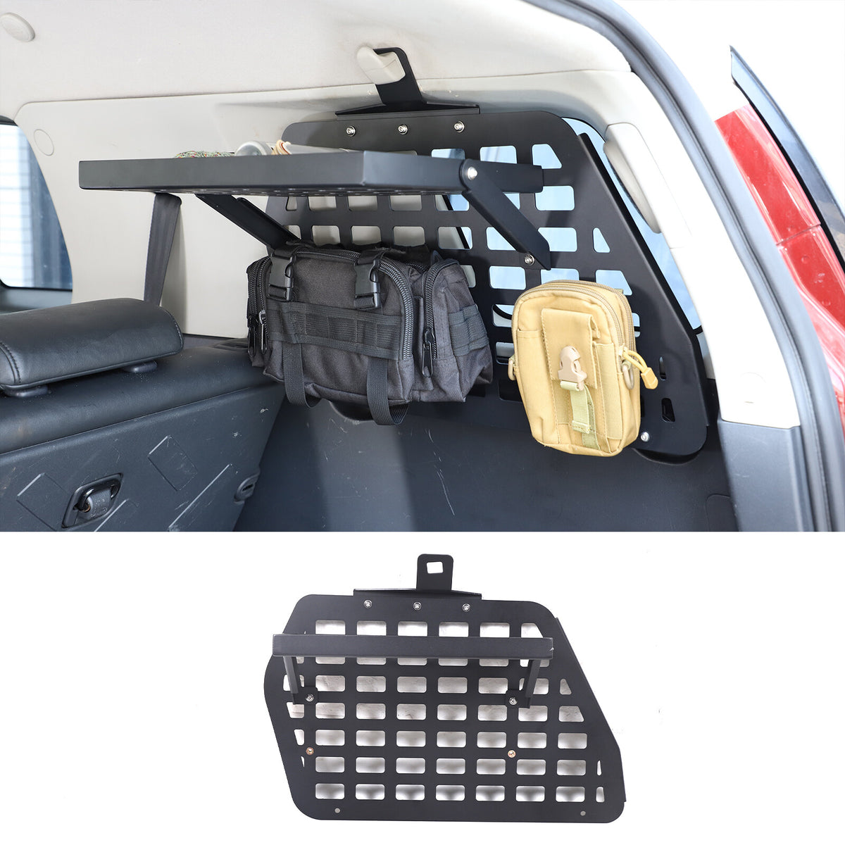 Trunk Right Side Window Storage Molle Panels For Toyota FJ Cruiser 2007-21 US 7