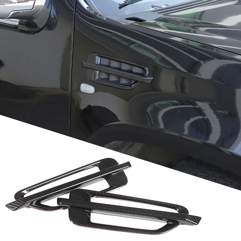 Carbon Fiber ABS Side Fender Airvent Trim For Cadillac Escalade 2007-2014 US 23