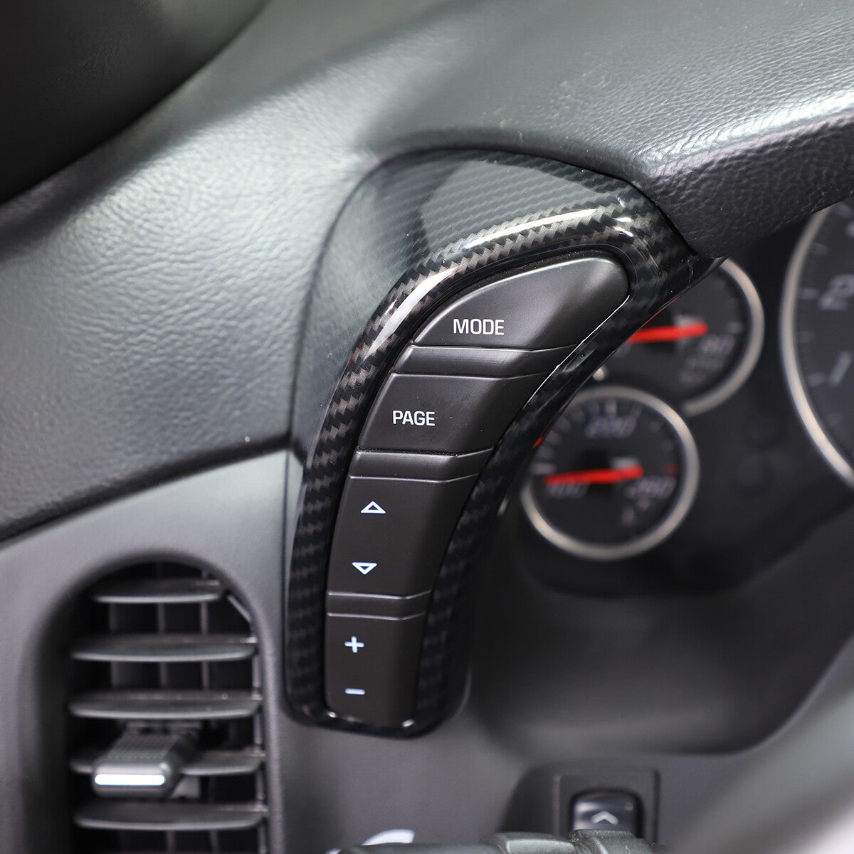 ABS Carbon Fiber Interior Decor Accessories Cover Trim For Corvette C6 2005-13 31