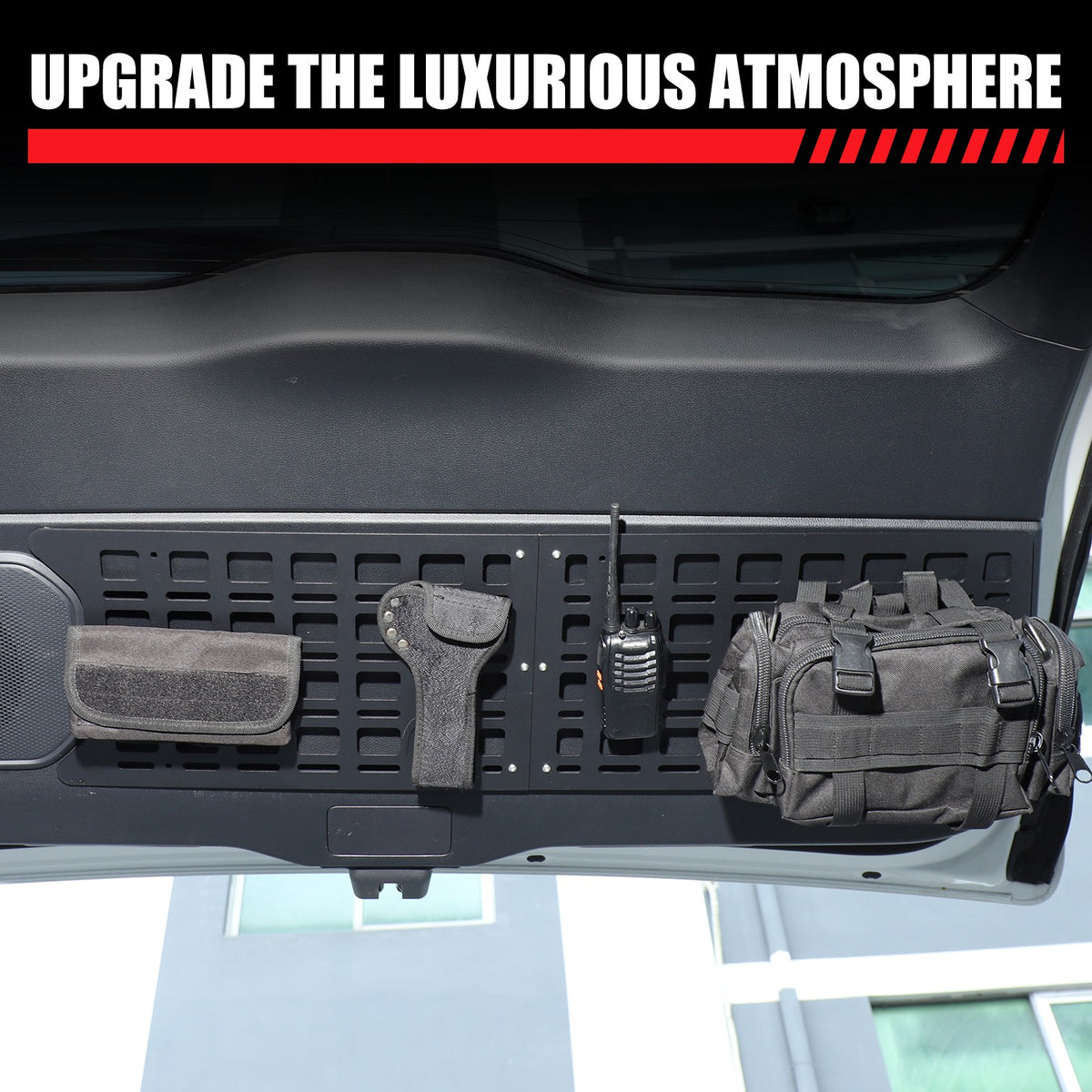Tailgate Expansion Net Plate Table Molle Panel For Toyota Land Cruiser Prado 24+ 19
