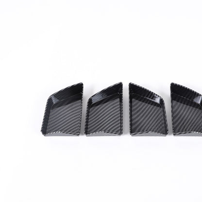 ABS Carbon Fiber Interior Full Set Panel Cover Trim Kit for Toyota Tacoma 24-26 - Styles 1-5 47