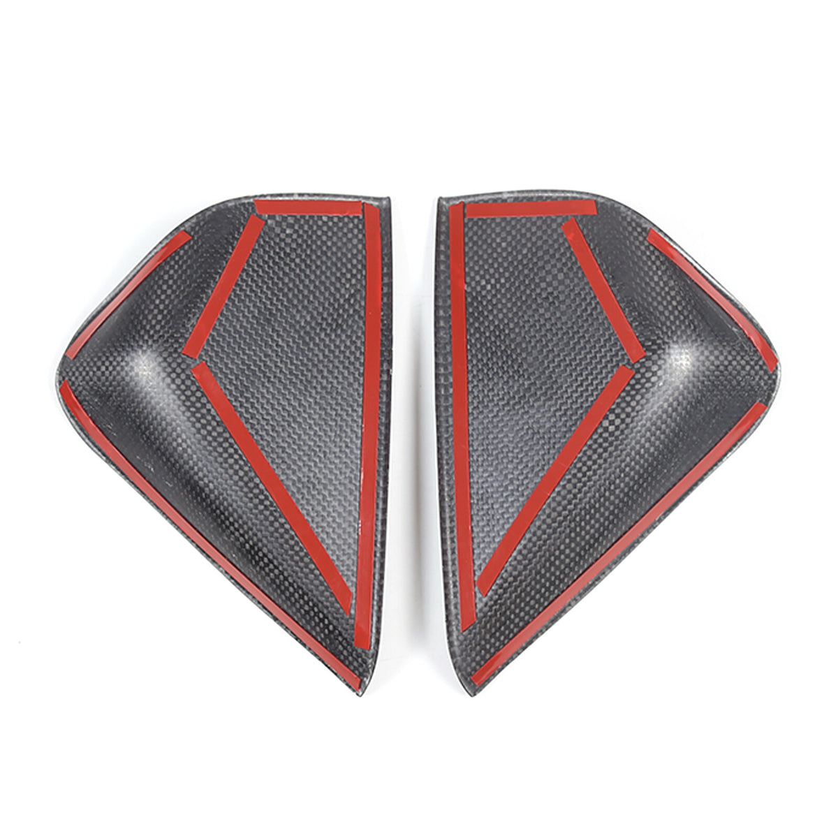 Forged Carbon Fiber Dashboard Side Air Outlet Vent Cover Trim For Corvette C8 7