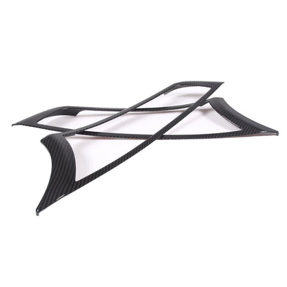 ABS Carbon Fiber Inner Door Handle Frame Cover Trim For Jaguar F-TYPE 2013-24 US 11