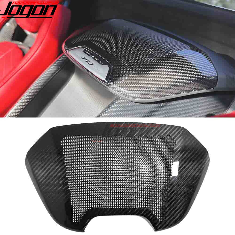 Real Carbon Fiber Interior Trim Cover For C8 Corvette Stingray Z51 Z06 Z07 20-25 81