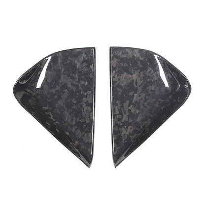 Forged Carbon Fiber Dashboard Side Air Outlet Vent Cover Trim For Corvette C8 5