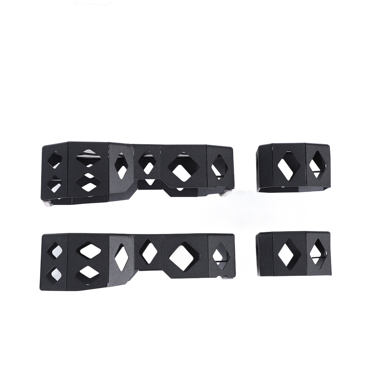 Steel Rear Tail light lamp Cover trim For For Land Rover Defender L316 2004-19 8