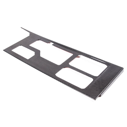 Real Carbon Fibre Central Console Gear Shift Panel Trim For Toyota Tundra 22-26 14