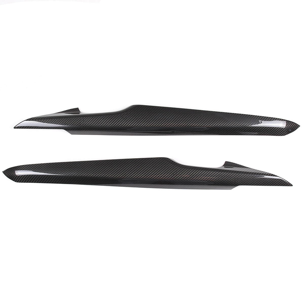 Real Carbon fiber Interior Inner Door Panel Cover Trim for Corvette C8 20-26 US 17