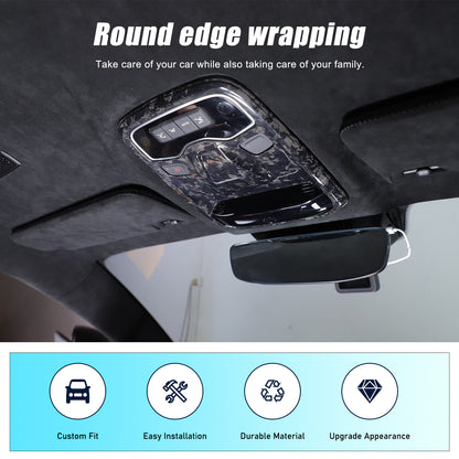 Forged Real Carbon fiber Reading light Switch Trim Cover For Lotus EMIRA 2021-25 13