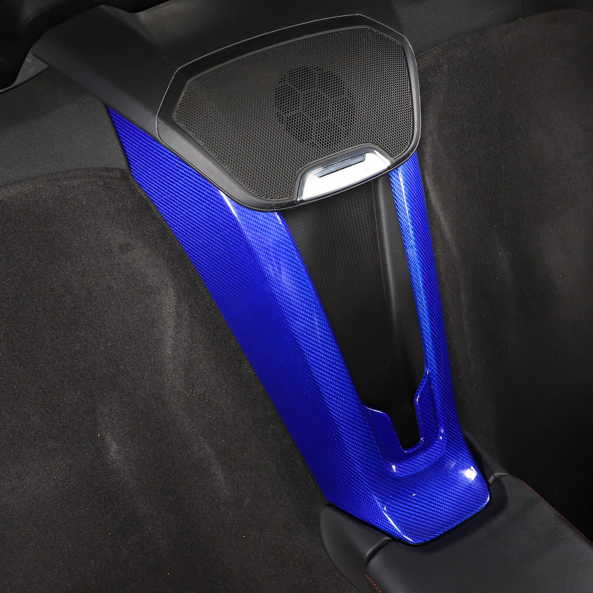 Blue Real Carbon Fiber Full Interior Set Decor Trim Kit for Corvette C8 20-25 - Variants 16-20 20